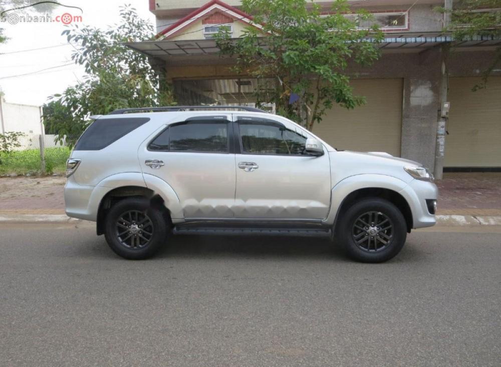 Toyota Fortuner 2015 - Cần bán Toyota Fortuner sản xuất 2015, màu bạc còn mới