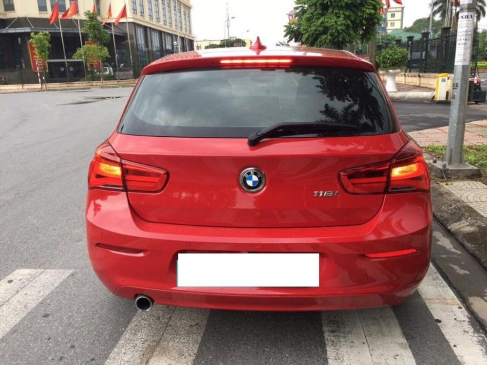 BMW 1 Series 118i 2015 - BMW 118i màu đỏ/đen sản xuất 2015, đăng ký 2016, nhập khẩu Đức, biển Hà Nội