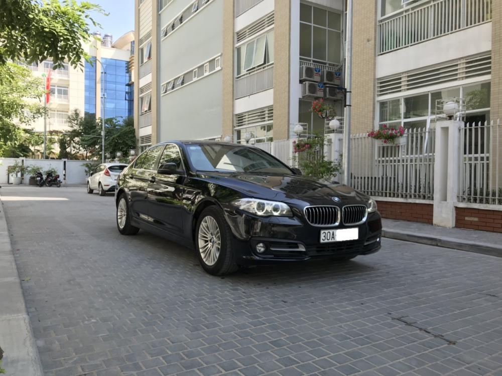 BMW 5 Series 520i 2015 - Bán BMW 5 Series 520i sản xuất 2015, màu đen, nhập khẩu