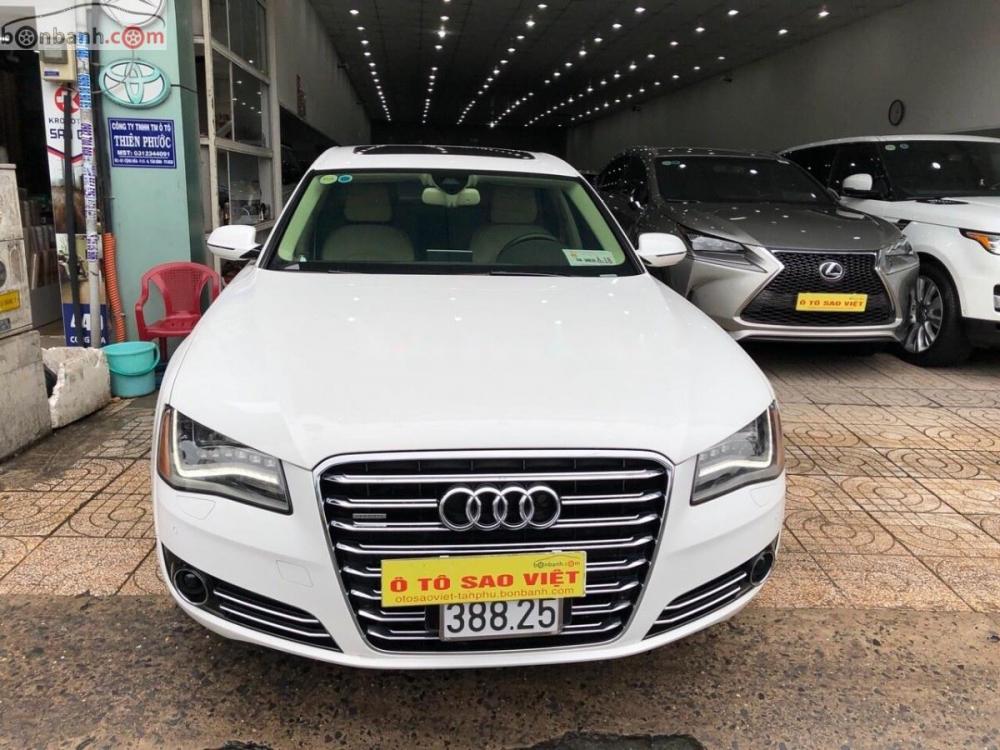 Audi A8 2011 - Cần bán xe Audi A8 đời 2011, màu trắng, nhập khẩu