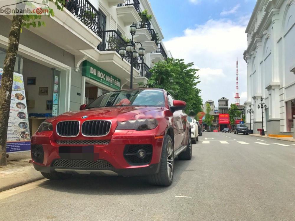 BMW X6 2009 - Bán BMW X6 đời 2009, màu đỏ, nhập khẩu nguyên chiếc