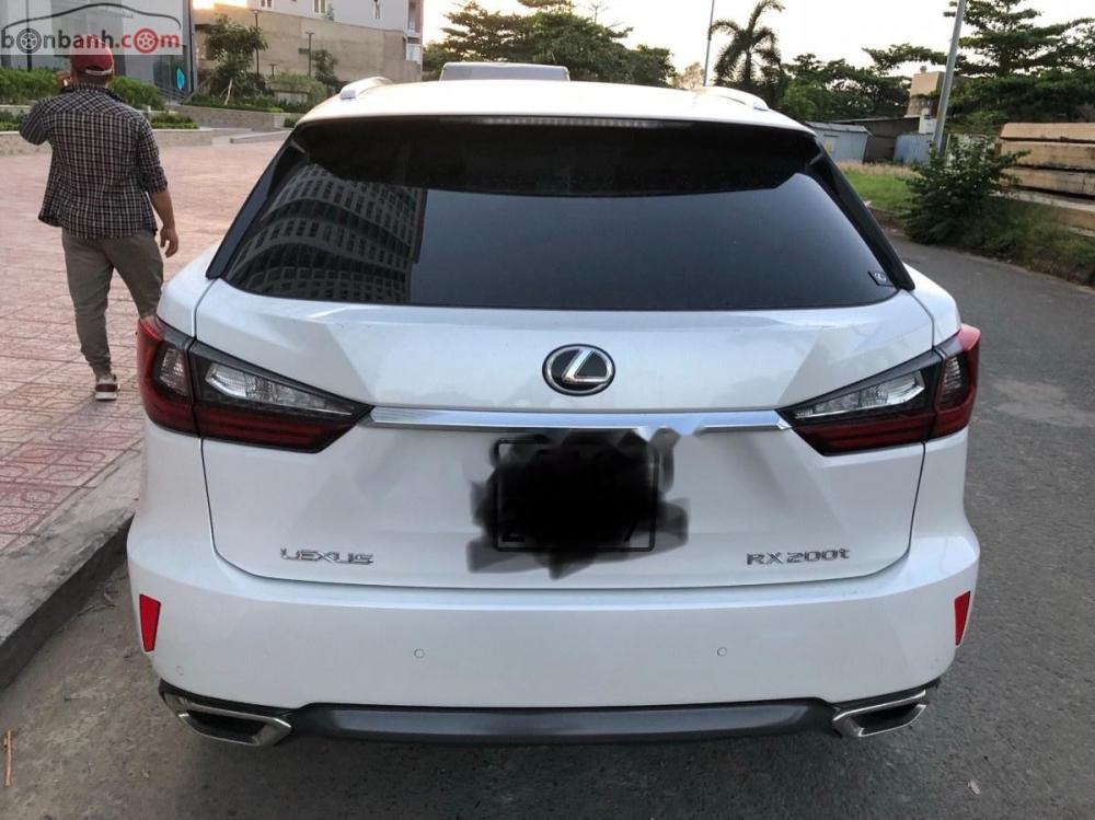 Lexus RX 200T  2017 - Cần bán Lexus RX 200T năm 2017, màu trắng, nhập khẩu nguyên chiếc