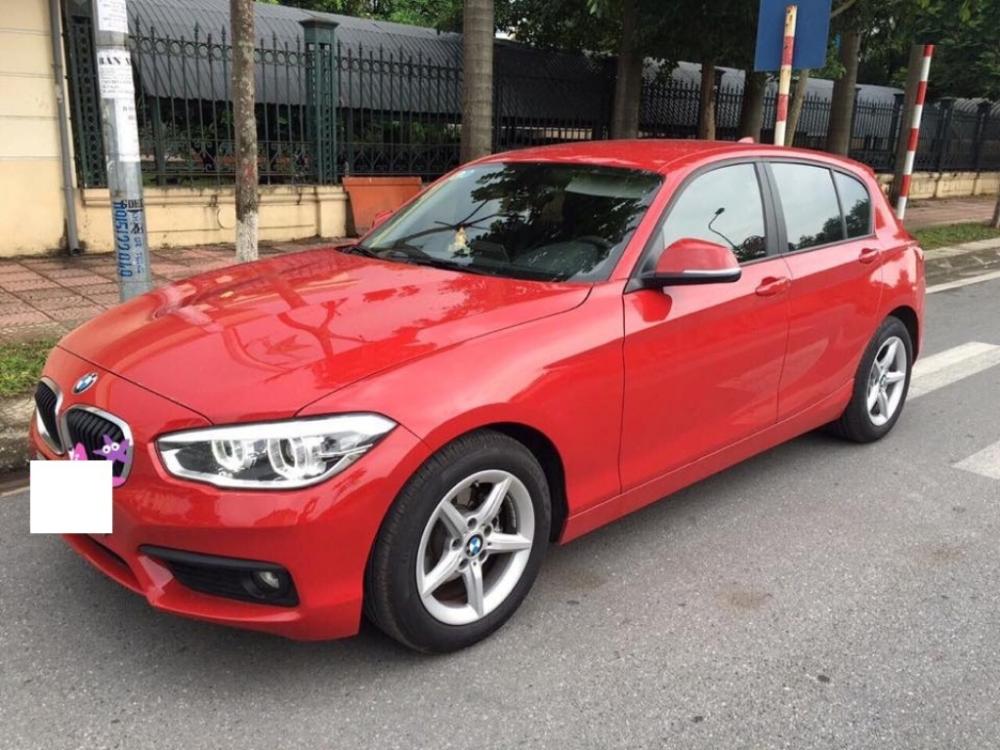 BMW 1 Series 118i 2015 - BMW 118i màu đỏ/đen sản xuất 2015, đăng ký 2016, nhập khẩu Đức, biển Hà Nội