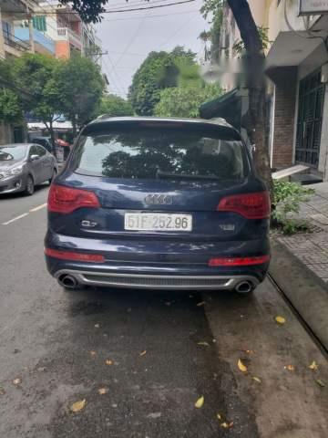 Audi Q7 2015 - Cần bán lại xe Audi Q7 sản xuất năm 2015, màu xanh lam, nhập khẩu