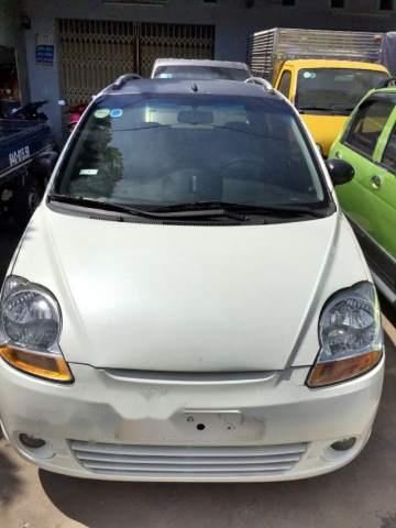 Chevrolet Spark   2009 - Bán Chevrolet Spark đời 2009, màu trắng, giá 112tr