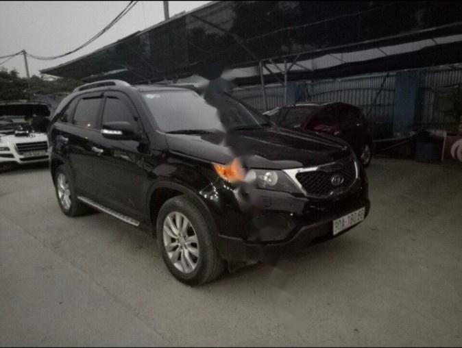 Kia Sorento 2012 - Bán xe Kia Sorento sản xuất năm 2012, màu đen, xe nhập