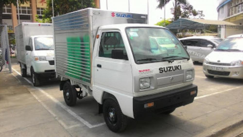 Suzuki Super Carry Truck 2018 - Bán xe tải Suzuki 500kg thùng kín, có sẵn giao ngay! Tặng trước bạ