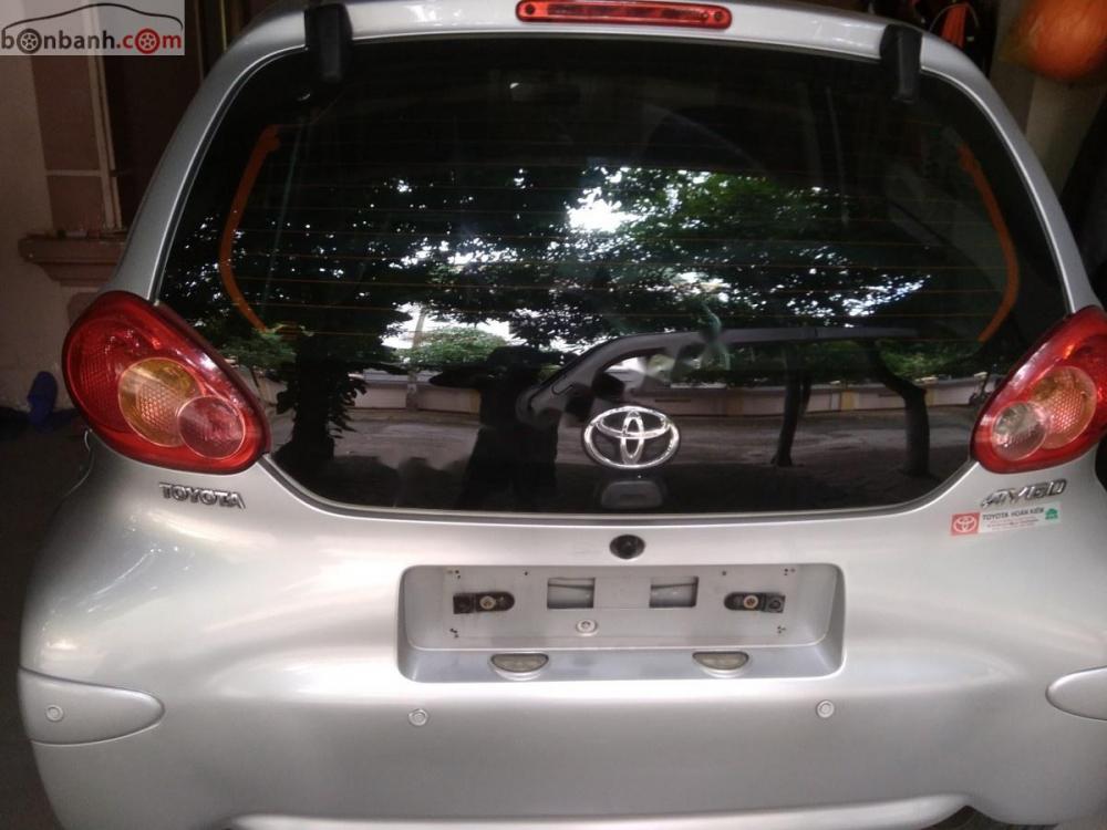 Toyota Aygo 1.0 AT 2008 - Bán xe Toyota Aygo 1.0 AT sản xuất 2008, màu bạc, nhập khẩu 