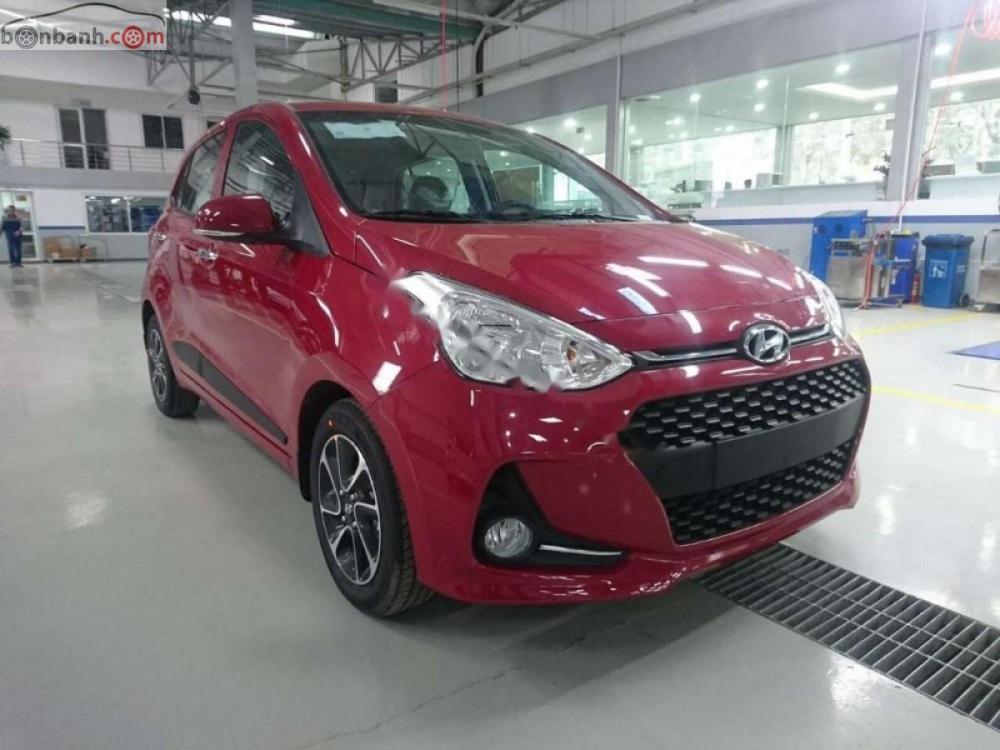 Hyundai Grand i10 Grand 1.2 AT 2018 - Cần bán xe Hyundai Grand i10 Grand 1.2 AT sản xuất 2018, màu đỏ