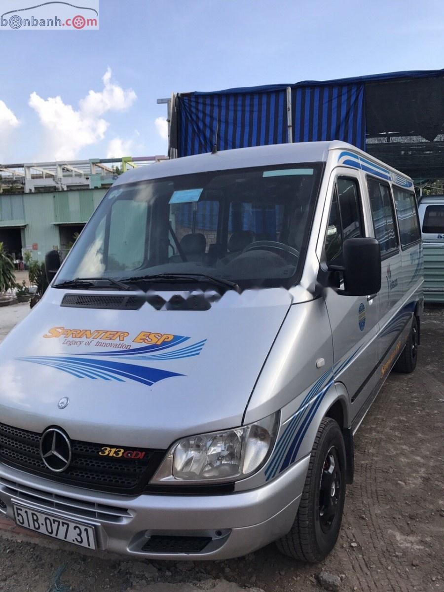 Mercedes-Benz Sprinter 313 2012 - Cần bán Mercedes Sprinter 313 đời 2012, màu bạc