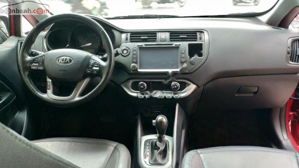 Kia Rio 1.4 AT 2013 - Cần bán xe Kia Rio 1.4 AT đời 2013, màu đỏ, nhập khẩu