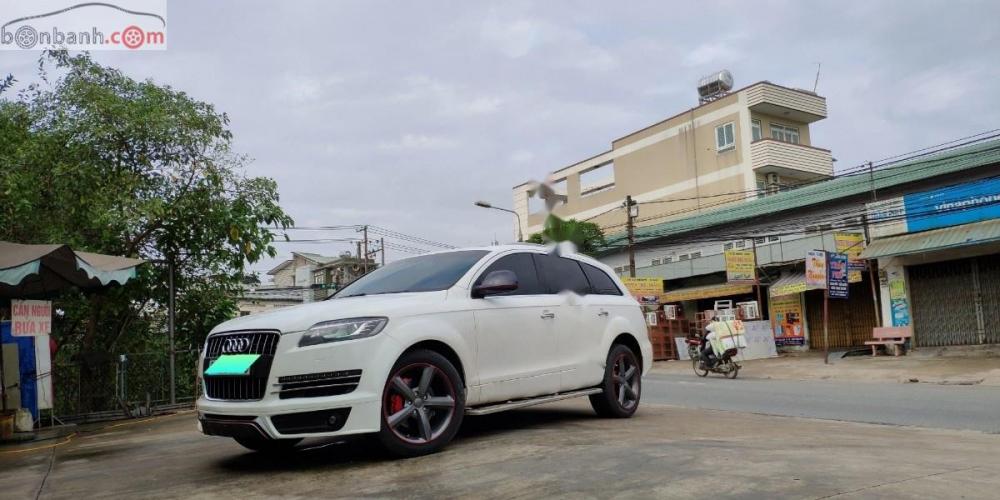 Audi Q7 2007 - Bán xe Audi Q7 sản xuất năm 2007, màu trắng, nhập khẩu 