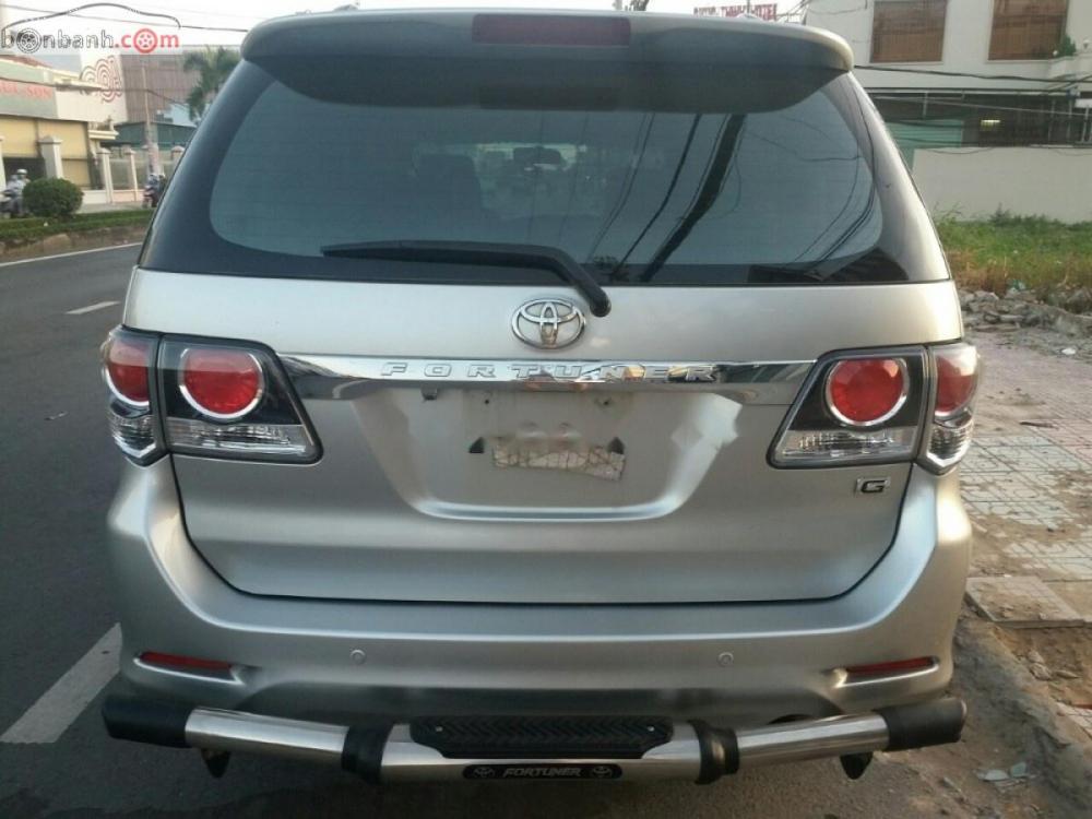 Toyota Fortuner G 2015 - Bán Toyota Fortuner G sản xuất năm 2015, màu bạc, xe gia đình