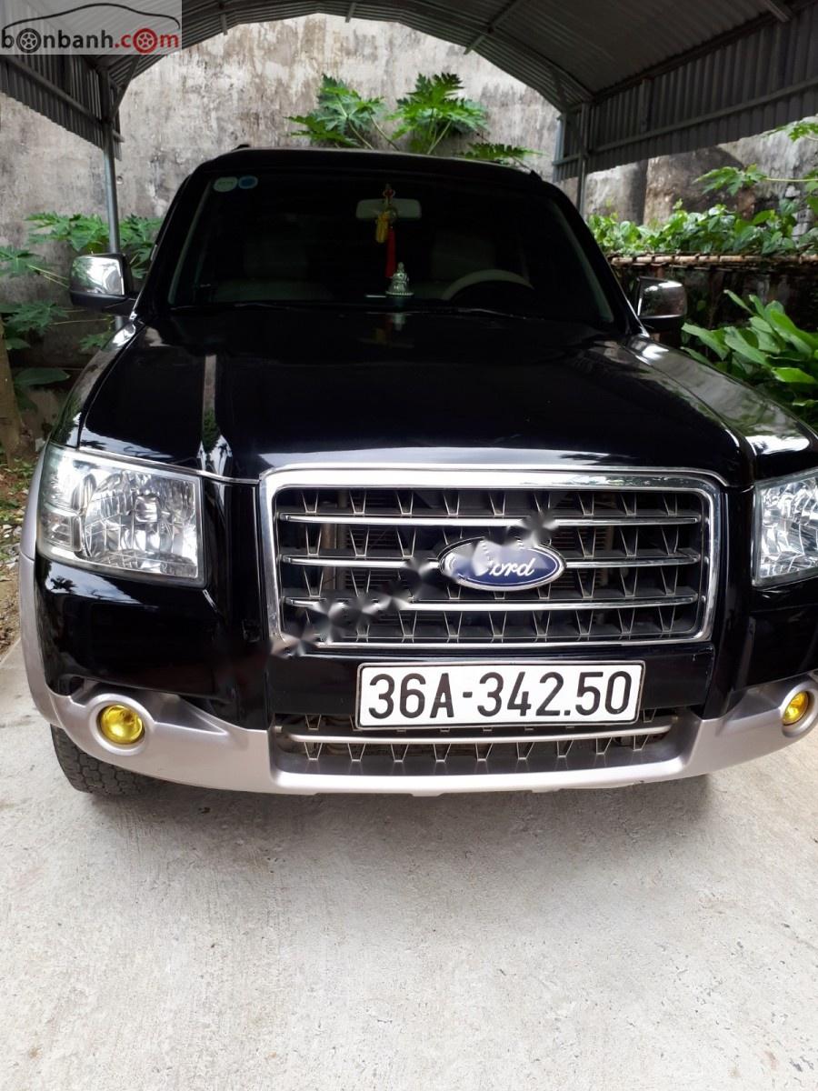 Ford Everest   2007 - Bán xe Ford Everest sản xuất 2007, màu đen, nhập khẩu 