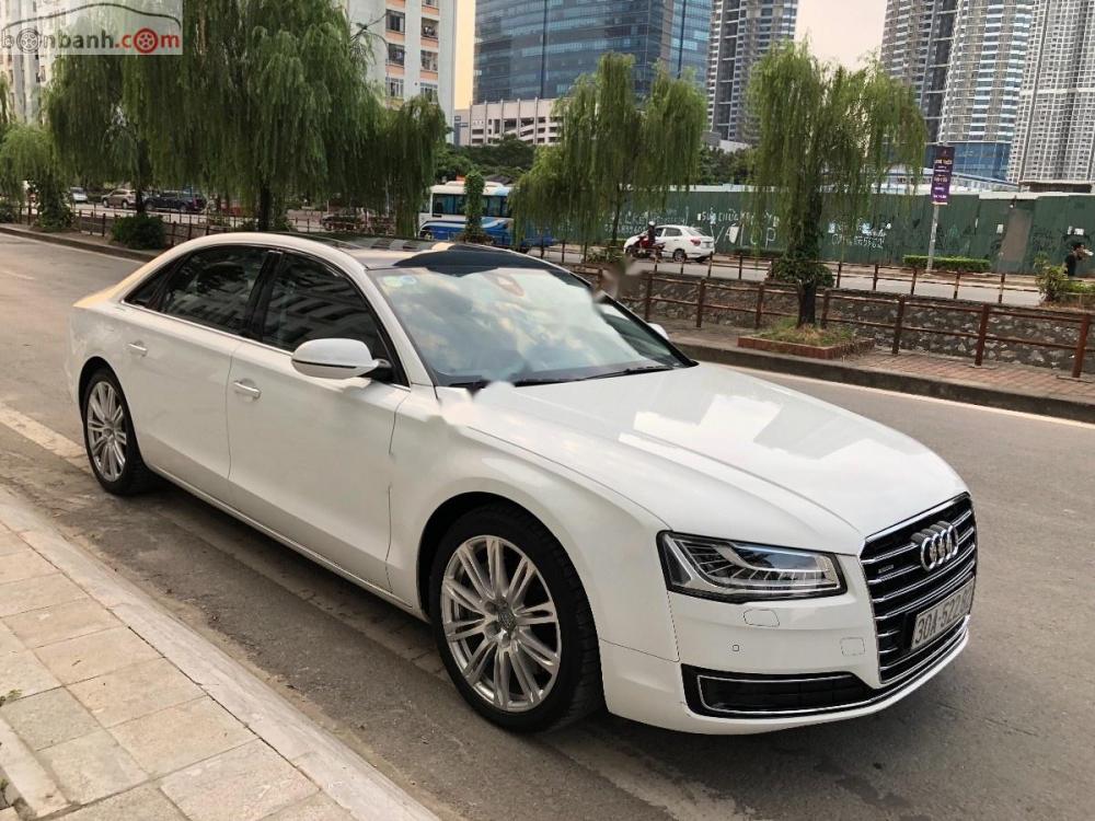 Audi A8 2015 - Bán xe Audi A8 năm 2015, màu trắng, nhập khẩu nguyên chiếc