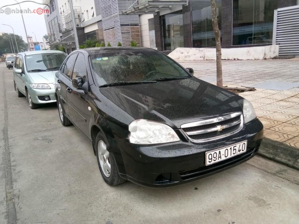 Chevrolet Lacetti EX 2012 - Bán ô tô Chevrolet Lacetti EX sản xuất 2012, màu đen chính chủ