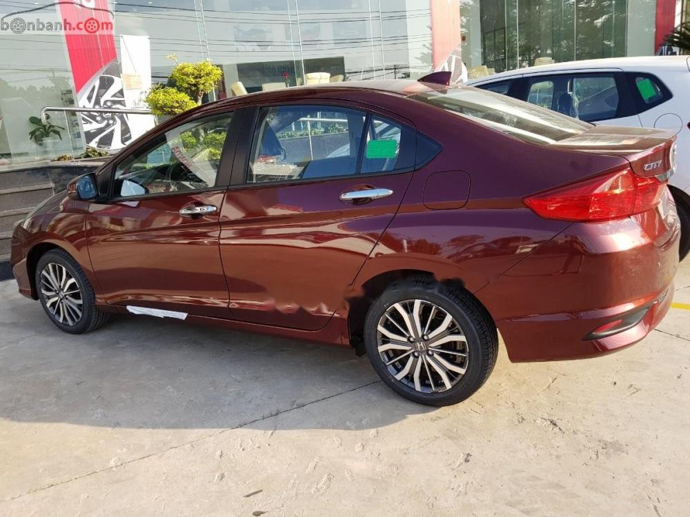 Honda City 1.5TOP 2018 - Bán Honda City 1.5TOP sản xuất 2018, màu đỏ, giá 599tr