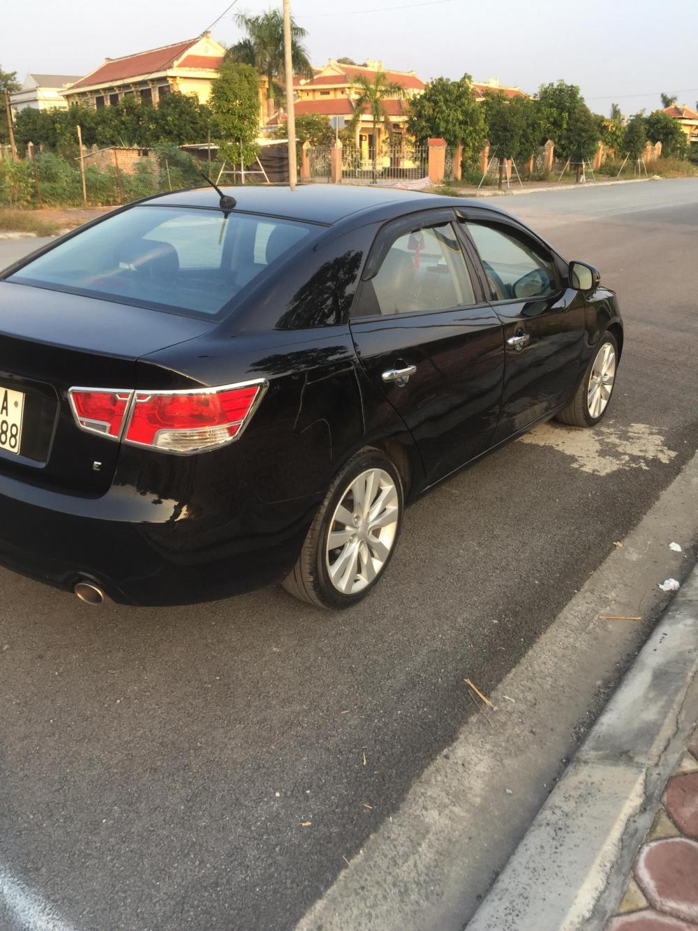 Kia Forte Ex 2011 - Cần bán xe Kia Forte năm 2011 màu đen