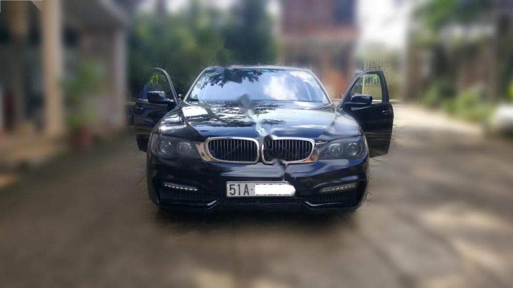 BMW 7 Series 750Li 2006 - Cần bán xe BMW 7 Series 750Li năm 2006, màu đen, nhập khẩu nguyên chiếc, giá tốt