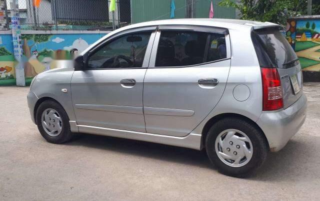 Kia Morning   2007 - Bán xe Kia Morning sản xuất năm 2007, màu bạc, nhập khẩu 