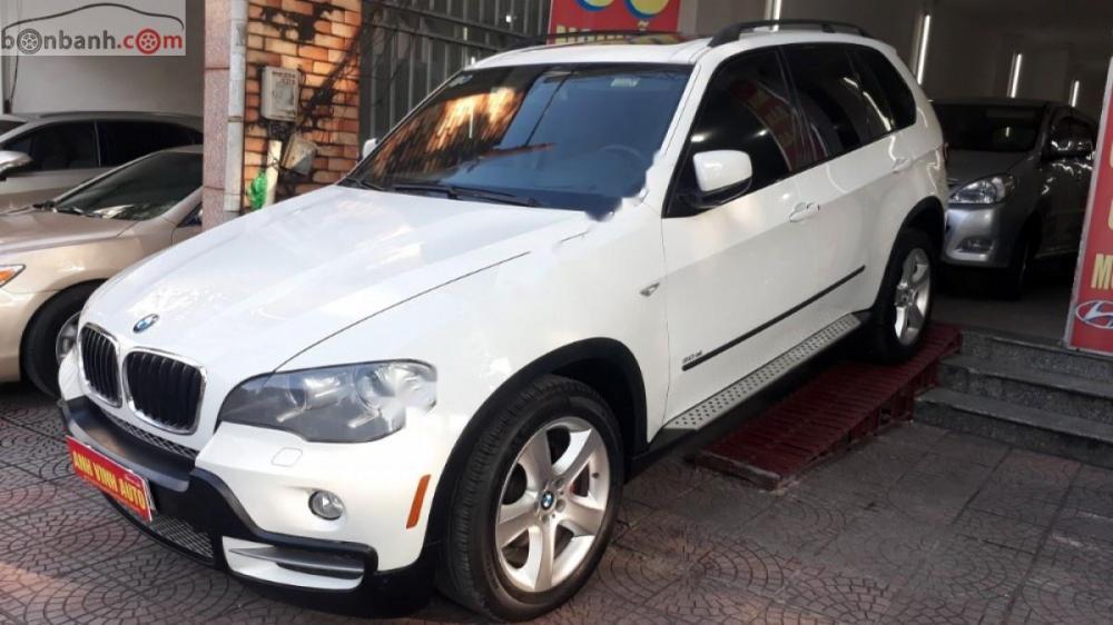 BMW X5 3.0si 2007 - Bán xe BMW X5 3.0si sản xuất năm 2007, màu trắng, nhập khẩu chính chủ