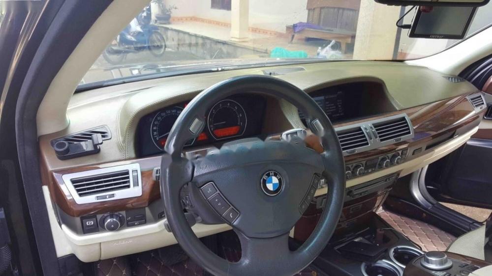 BMW 7 Series 750Li 2006 - Cần bán xe BMW 7 Series 750Li năm 2006, màu đen, nhập khẩu nguyên chiếc, giá tốt