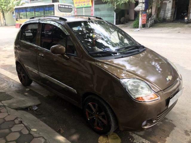 Chevrolet Spark 2009 - Cần bán lại xe Chevrolet Spark đời 2009, màu nâu, 118tr