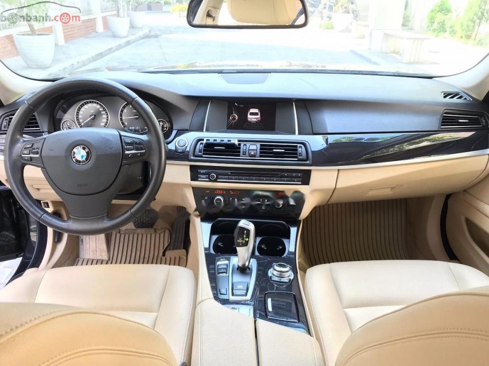 BMW 5 Series 520i 2015 - Bán gấp BMW 520i sản xuất 2015, màu đen, nhập khẩu