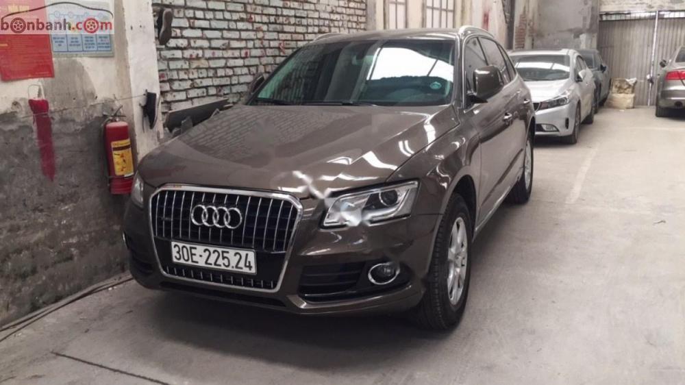 Audi Q5 2.0 AT 2016 - Bán Audi Q5 2.0 AT 2016, màu nâu, nhập khẩu nguyên chiếc