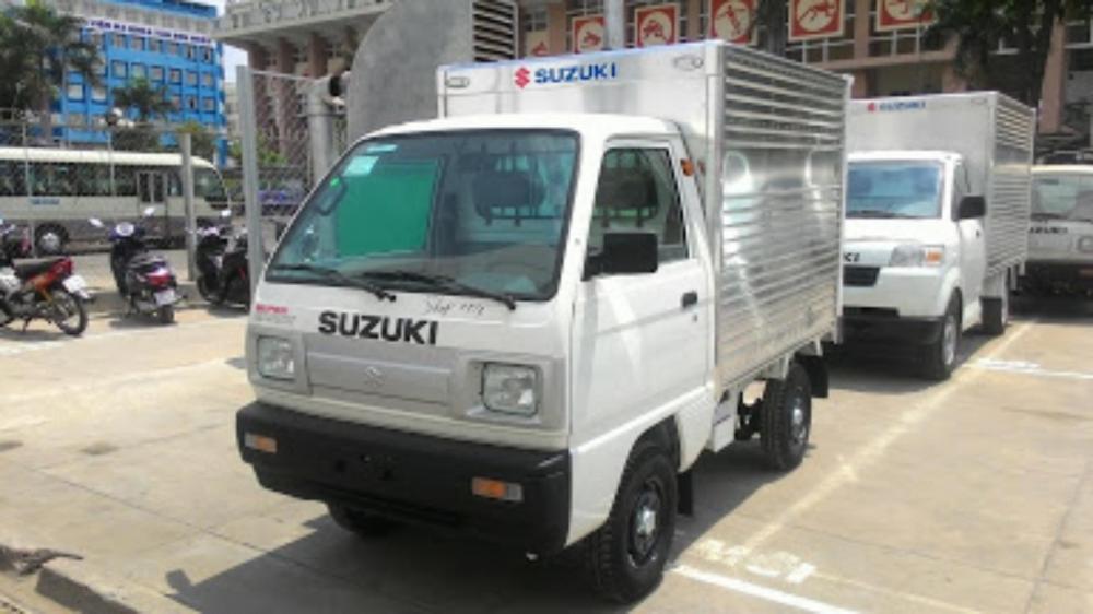 Suzuki Super Carry Truck 2018 - Bán xe tải Suzuki 500kg thùng kín, có sẵn giao ngay! Tặng trước bạ