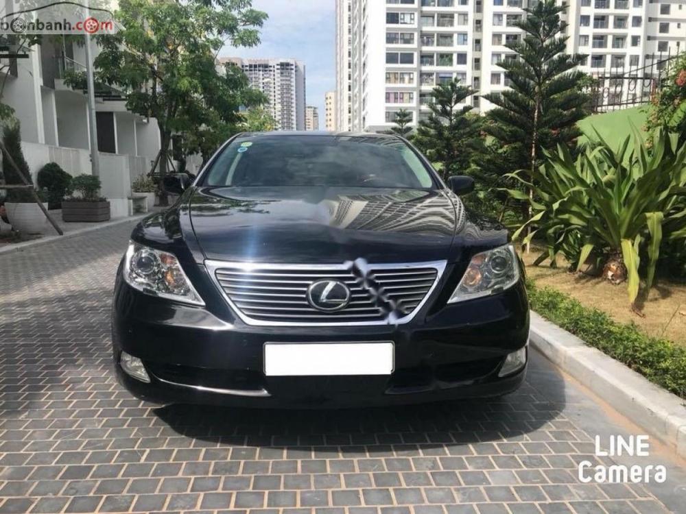 Lexus LS 460L 2008 - Cần bán Lexus LS 460L 2008, màu đen, nhập khẩu