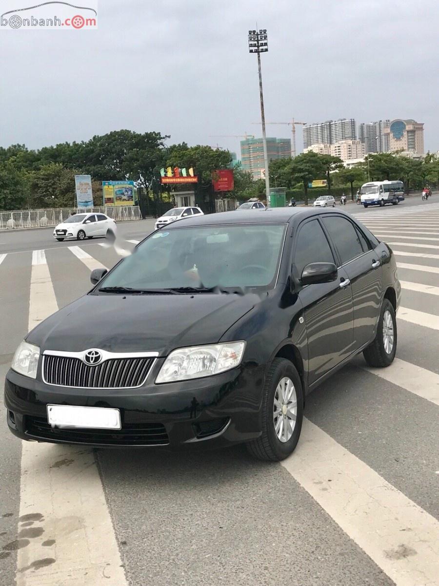 Toyota Corolla XLi 2008 - Bán Toyota Corolla XLi năm 2008, màu đen, nhập khẩu