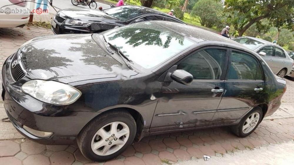 Toyota Corolla altis g 2008 - Cần bán xe Toyota Corolla altis g sản xuất 2008, màu đen, 345tr