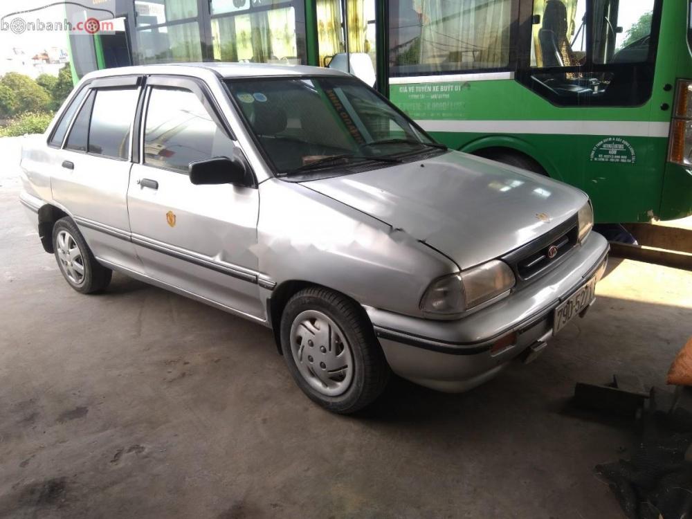 Kia Pride SLX 2000 - Bán Kia Pride SLX đời 2000, màu bạc, nhập khẩu