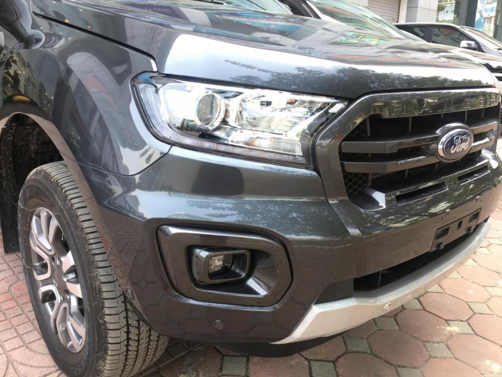 Ford Ranger Wildtrak 2.0 biturbo 4x4 2018 - Cần bán Ford Ranger Wildtrak 2.0 biturbo 4x4 sản xuất năm 2018, màu xám, nhập khẩu, 916 triệu