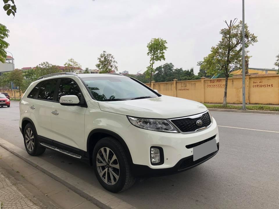 Kia Sorento  GAT 2015 - Bán Kia Sorento GAT 2015 màu trắng thể thao cực trẻ và đẹp