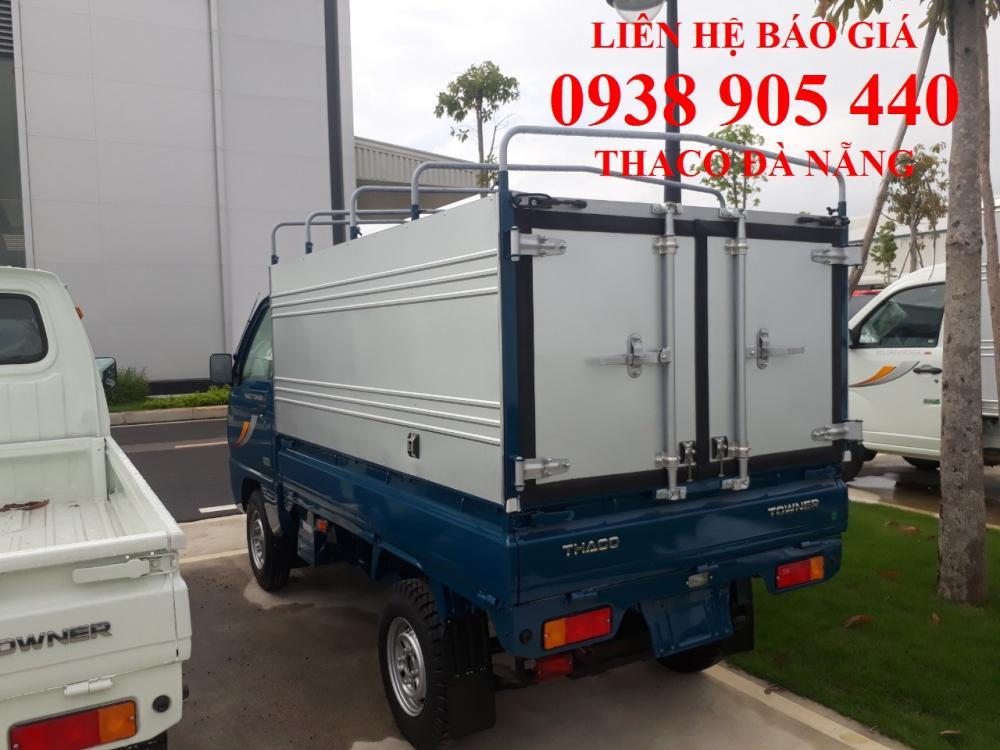 Xe tải 500kg - dưới 1 tấn   2018 - Giá bán xe tải Thaco 900kg thùng mui bạt. Hỗ trợ trả góp tại TP Đà Nẵng