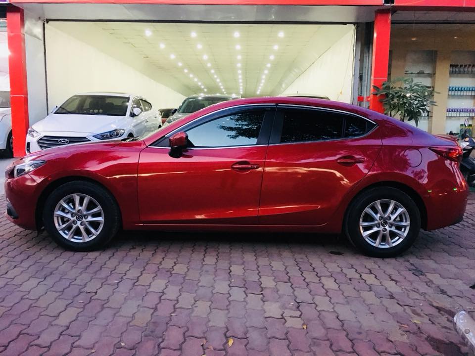 Mazda 3 AT 2017 - Bán Mazda 3 AT năm 2017, màu đỏ chính chủ, 650 triệu