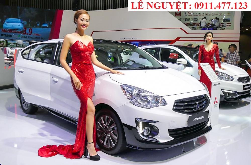 Mitsubishi Attrage MT Eco 2018 - Bán Attrage xe nhập khẩu, góp 90% xe, rẻ nhất Đà Nẵng - Quảng Nam, LH: 0911477123- 0988.799.330 Lê Nguyệt