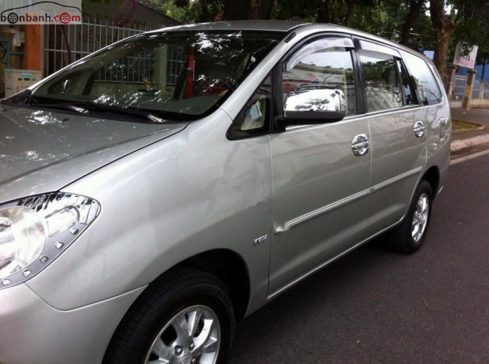 Toyota Innova G 2007 - Bán nhanh xe Toyota Innova G sản xuất 2007, màu bạc