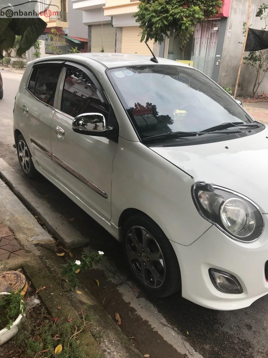 Kia Morning SX 1.1 MT Sport 2011 - Bán xe Kia Morning SX 1.1 MT Sport năm 2011, màu trắng số sàn