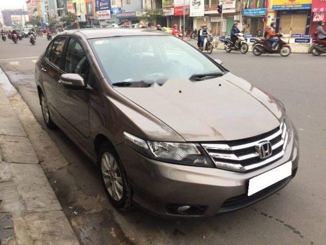 Honda City 2014 - Gia đình bán xe Honda City sản xuất năm 2014, màu xám