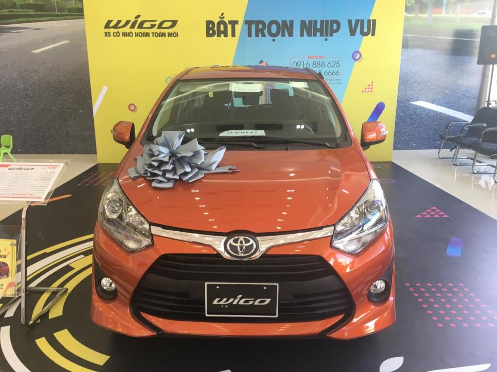 Toyota Wigo 1.2 MT 2018 - Toyota Bắc Ninh - Wigo model 2019 giá từ 345 triệu, xe nhập khẩu, L/H: 0836268833, hỗ trợ trả góp lãi suất thấp