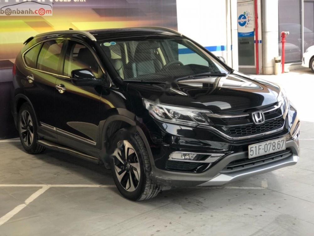 Honda CR V 2.4 AT 2014 - Cần bán Honda CR V 2.4 AT 2014, màu đen, 856tr