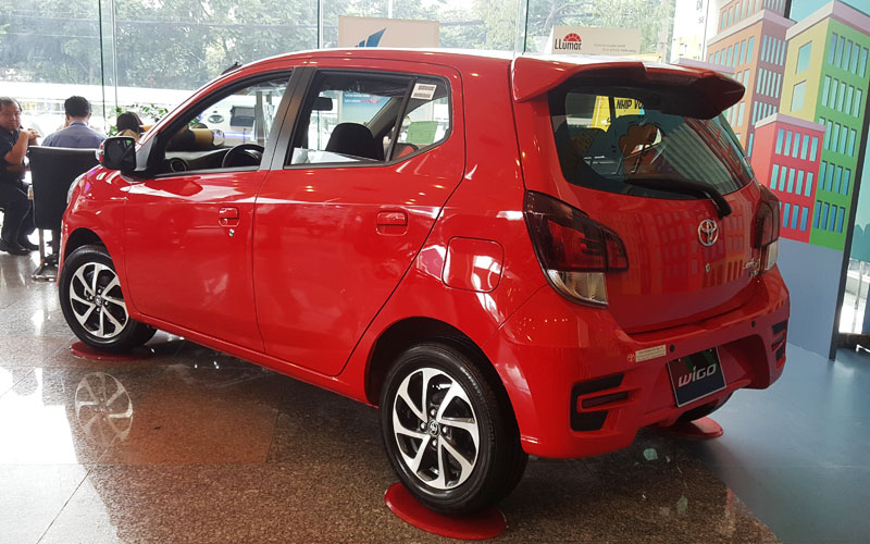 Toyota Wigo 1.2AT 2018 - Bán ô tô Toyota Wigo 1.2AT 2018, màu đỏ, nhập khẩu nguyên chiếc, tặng ngay bộ Body kit khi mua xe trong tháng 11/2018