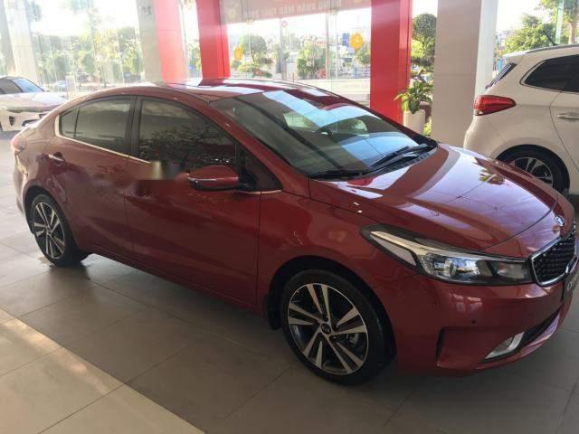 Kia Cerato  1.6AT  2018 - Bán xe Kia Cerato 1.6AT năm sản xuất 2018, màu đỏ, 589tr