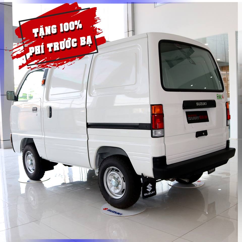 Suzuki Blind Van 2018 - Nhận ký HĐ mua xe Suzuki Blind Van chạy giờ cấm TP. HCM, hotline: 0983775518