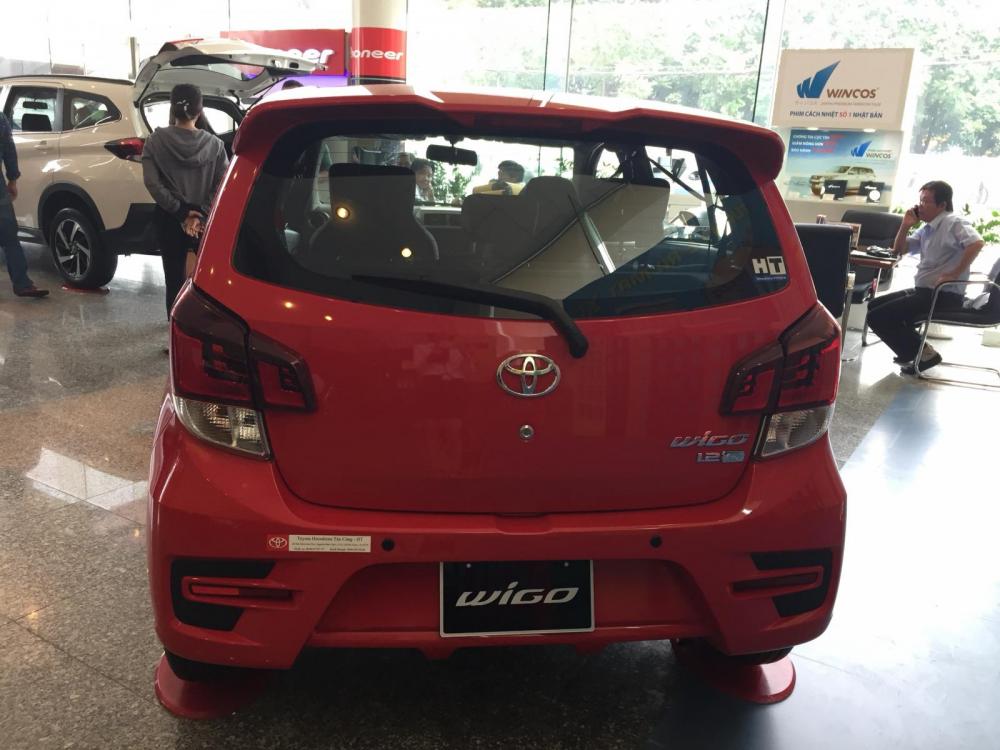 Toyota Wigo 1.2AT 2018 - Bán ô tô Toyota Wigo 1.2AT 2018, màu đỏ, nhập khẩu nguyên chiếc, tặng ngay bộ Body kit khi mua xe trong tháng 11/2018