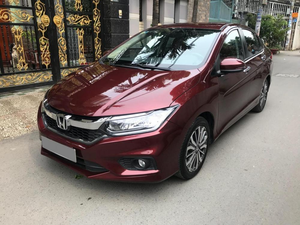 Honda City 1.5AT 2018 - Bán xe Honda City mua tháng 4/2018, tự động, màu đỏ cực mới