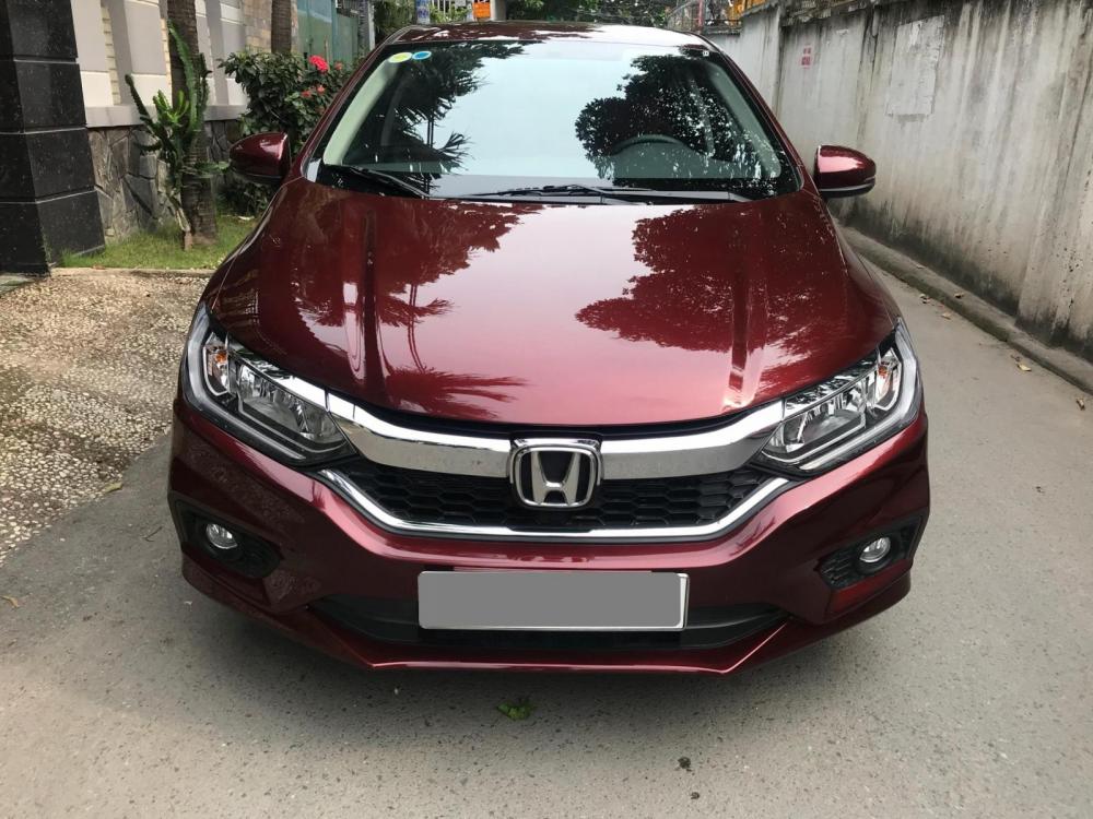 Honda City 1.5AT 2018 - Bán xe Honda City mua tháng 4/2018, tự động, màu đỏ cực mới